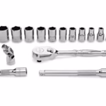 17 pc 1/4" Drive 6-Point Metric Starter Set