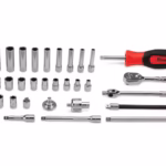 34 pc 1/4" Drive 6-Point SAE Shallow/Deep General Service Socket Set
