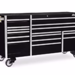 84" 16-Drawer Triple-Bank EPIQ™ Series Roll Cab (Gloss Black)