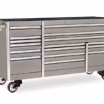 84" 16-Drawer Triple-Bank EPIQ™ Series Roll Cab (Arctic Silver)