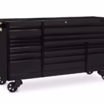 84" 16-Drawer Triple-Bank EPIQ™ Series Roll Cab (Flat Black with Black Trim and Blackout Details)