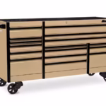 84" 16-Drawer Triple-Bank EPIQ™ Series Roll Cab (Combat Tan with Black Trim and Blackout Details)