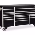 84" 16-Drawer Triple-Bank EPIQ™ Series Bed Liner Top Roll Cab (Gloss Black)