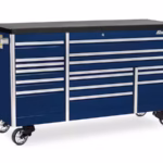 84" 16-Drawer Triple-Bank EPIQ™ Series Bed Liner Top Roll Cab (Royal Blue)