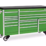 84" 16-Drawer Triple-Bank EPIQ™ Series Bed Liner Top Roll Cab (Extreme Green)