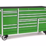 84" 15-Drawer Triple-Bank EPIQ™ Series Roll Cab with PowerDrawer (Extreme Green)