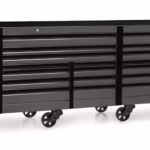 144" 27-Drawer Five Bank EPIQ™ Series Roll Cab (Storm Gray w/Black Trim)