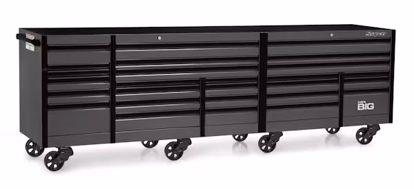 KEXN725B0PWZ 144" 27-Drawer Five Bank EPIQ™ Series Roll Cab (Storm Gray w/Black Trim) - Image 1