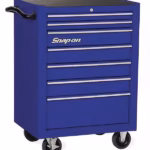 26" Seven-Drawer Single Bank Heritage Series Roll Cab (Royal Blue)