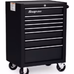 26" Eight-Drawer Single Bank Heritage Series Roll Cab (Gloss Black)