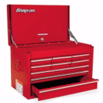 26" Nine-Drawer Top Chest (Red)