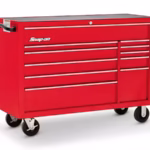 53" 11-Drawer Double-Bank Heritage Series Roll Cab (Red)