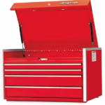 36" Four-Drawer Single Bank Masters Series Top Chest (Red)