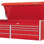 54" Eight-Drawer Double-Bank Masters Series Top Chest (Red)